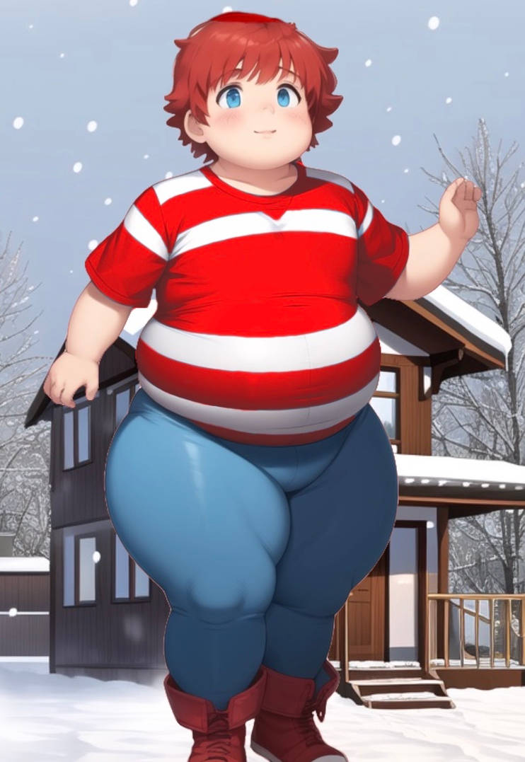 Augustus Gloop (A.I Art) by BraedimusSupreme95 on DeviantArt
