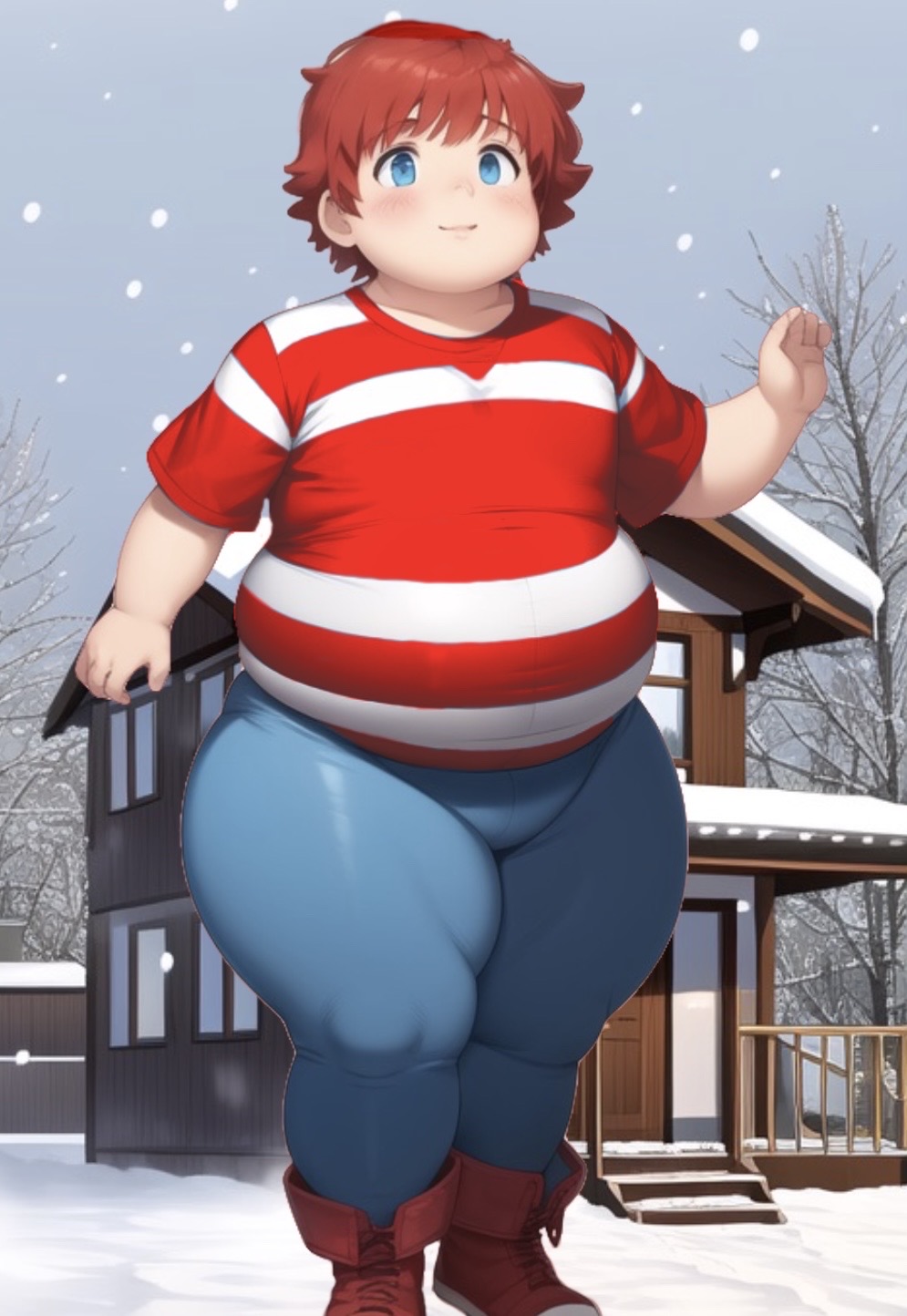 Augustus Gloop (A.I Art) by BraedimusSupreme95 on DeviantArt