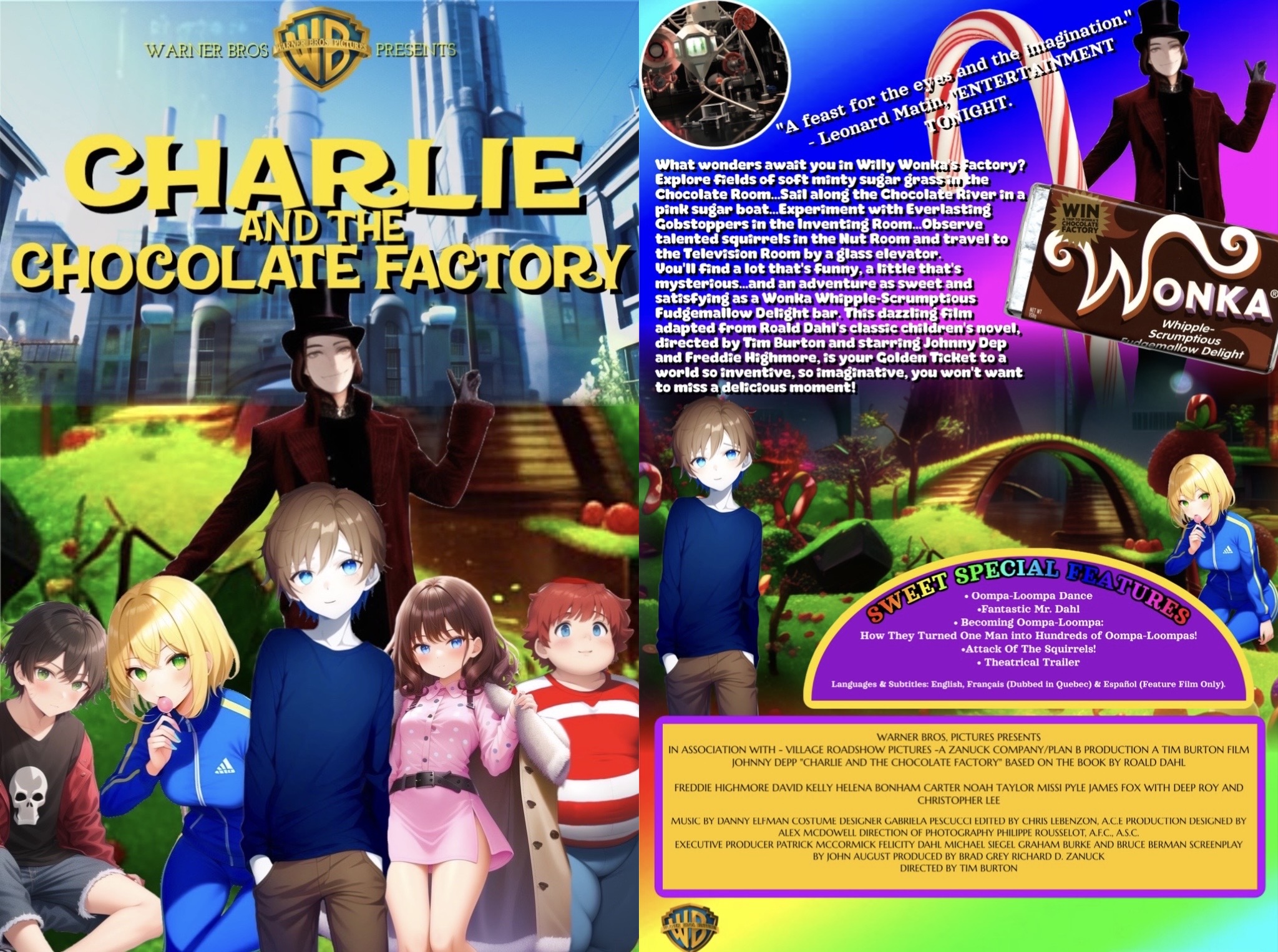 CATCF DVD Cover (A.I Art) by BraedimusSupreme95 on DeviantArt