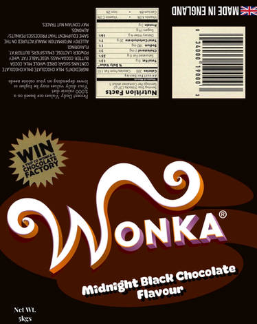 8 Barra De Chocolate Wonka
