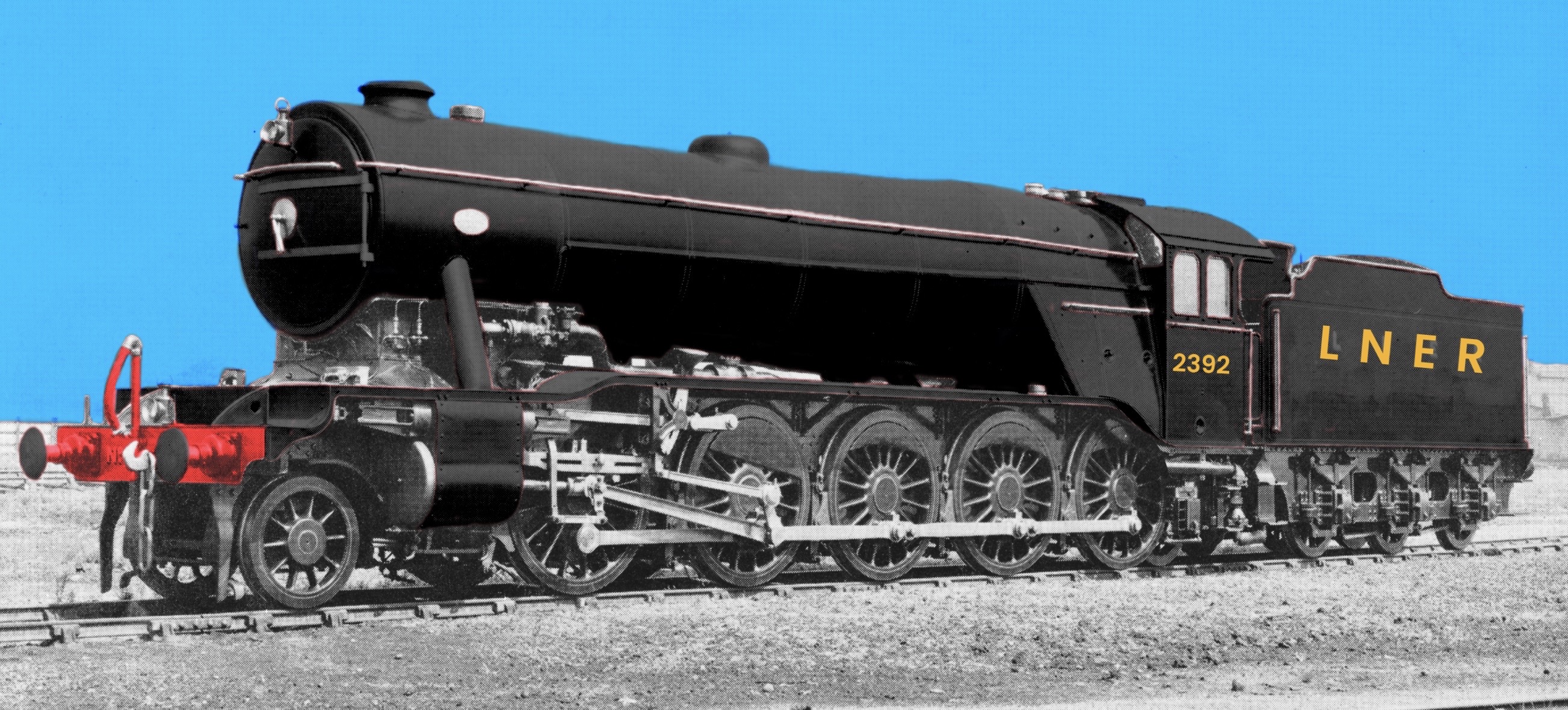 LNER Gresley Decapod (Request) by BraedimusSupreme95 on DeviantArt