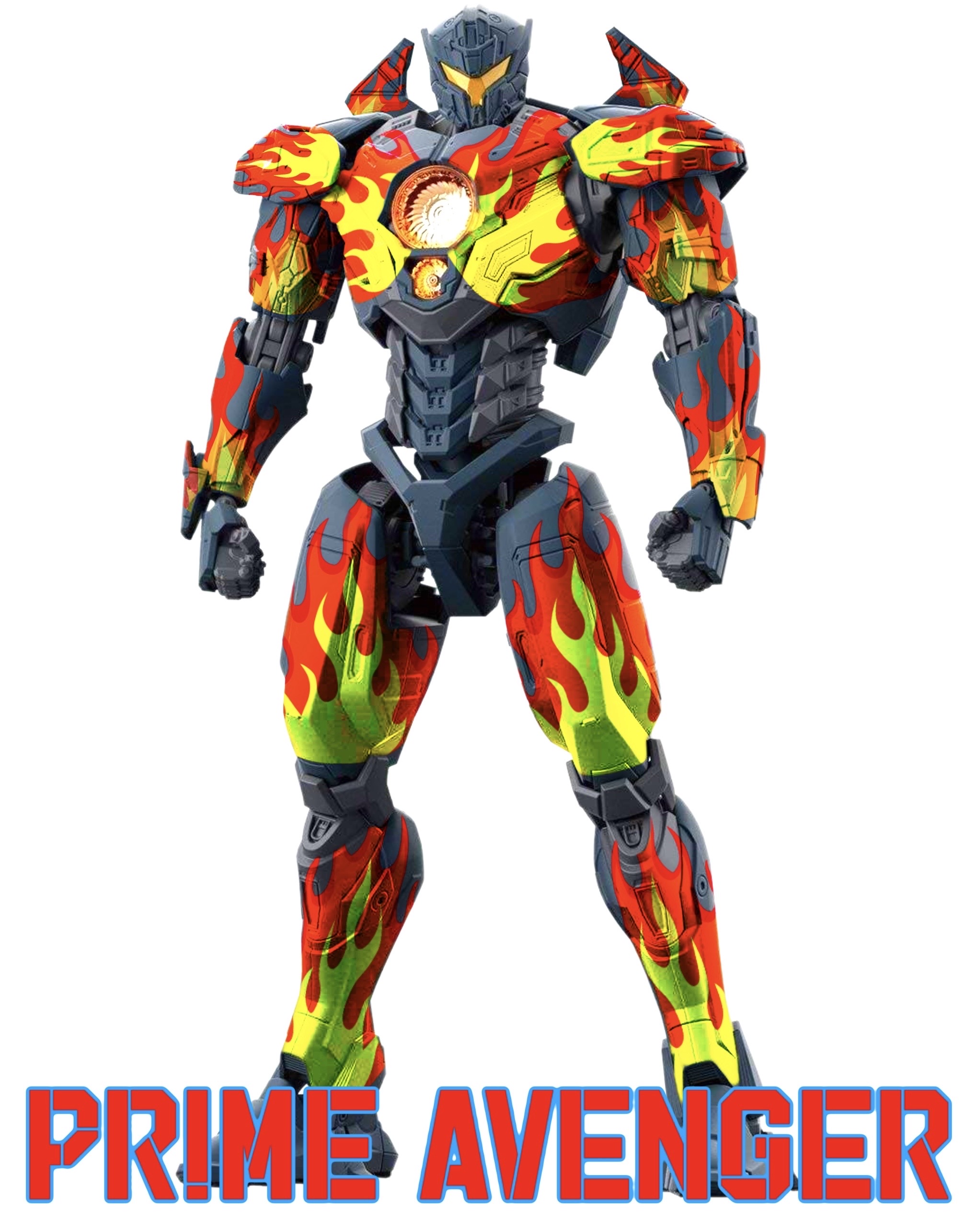 Jaeger Custom Prime Avenger (Custom Jaeger) by BraedimusSupreme95 on DeviantArt