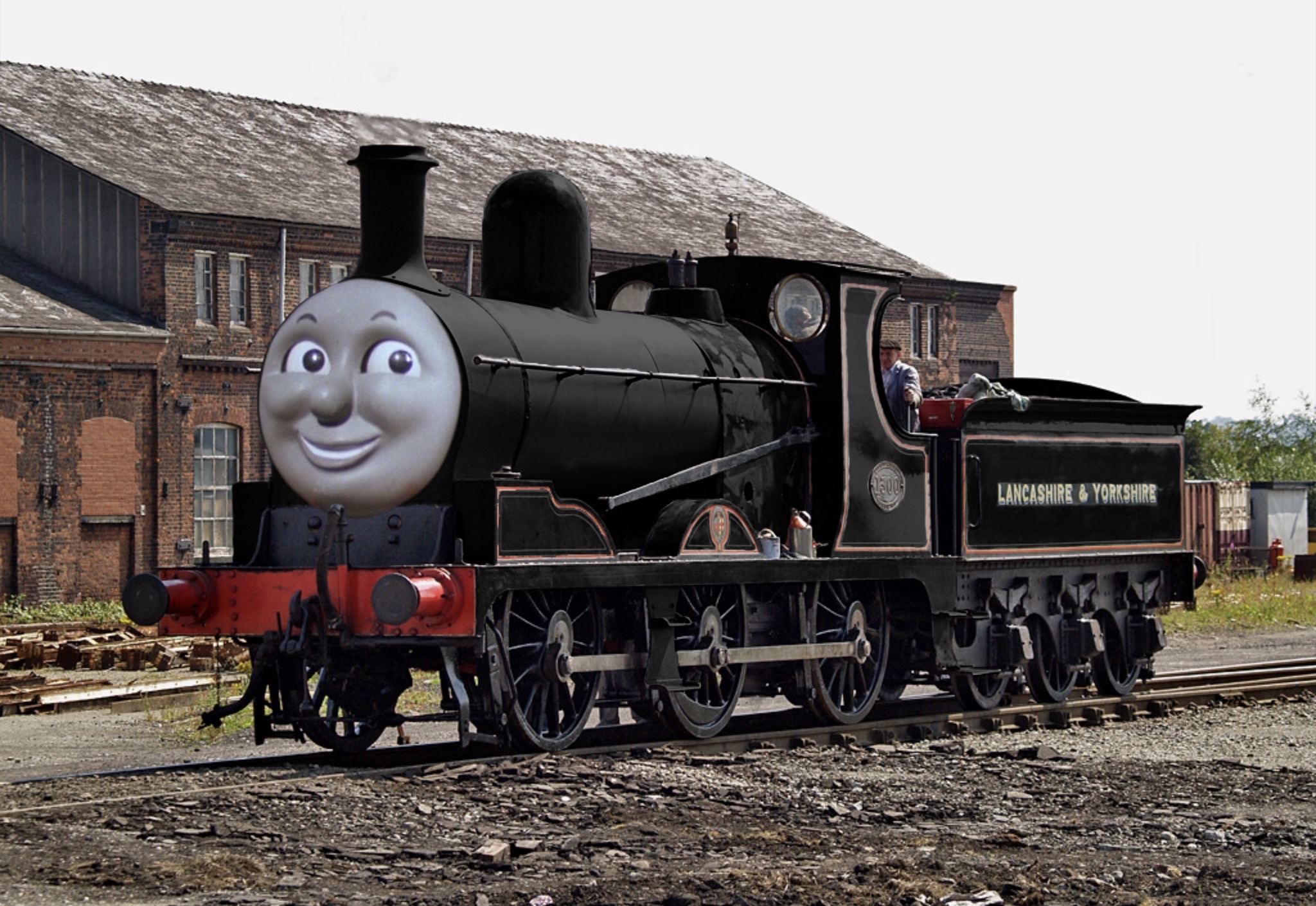RWS James (Pre-Sodor) (Request) by BraedimusSupreme95 on DeviantArt