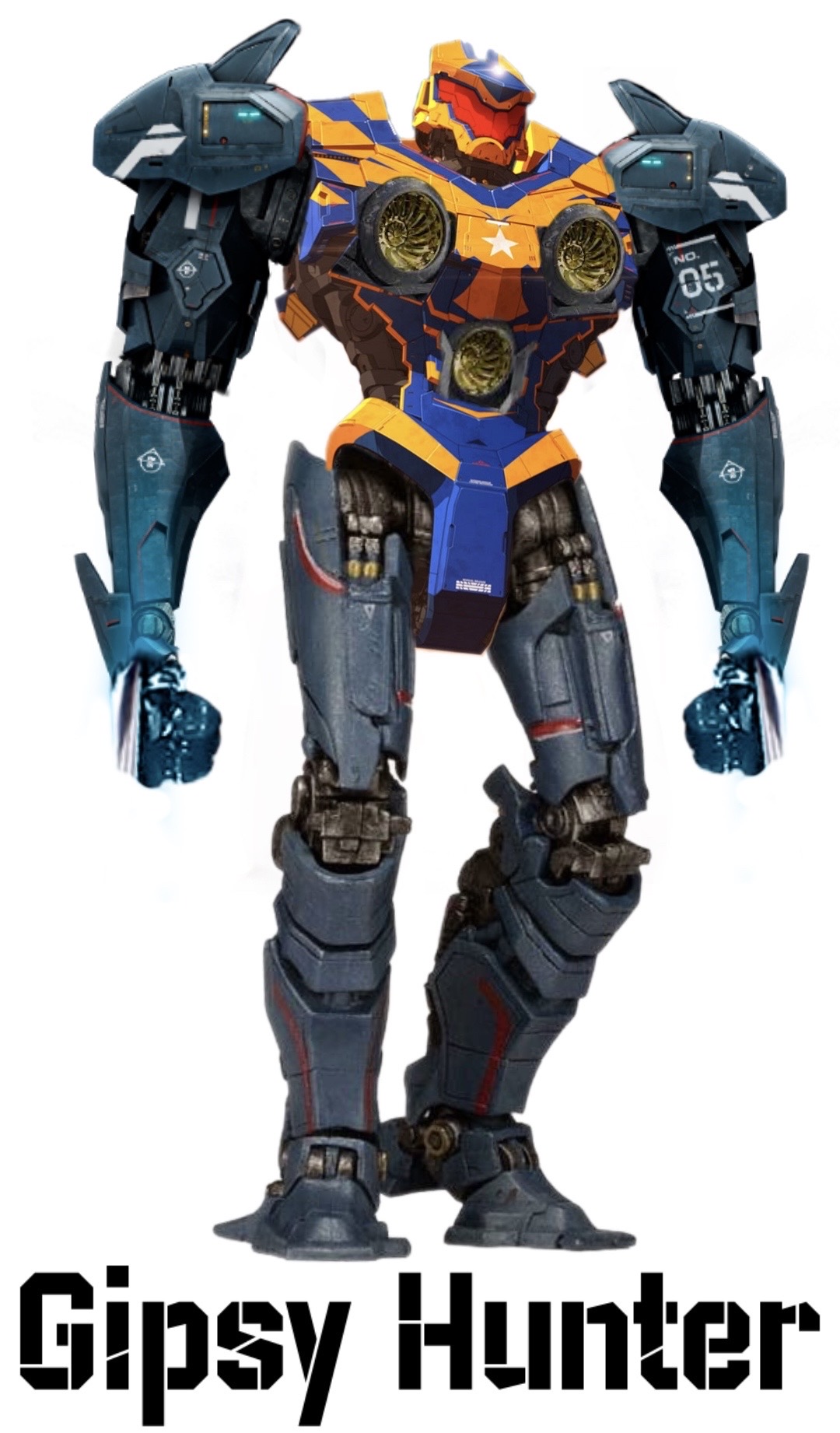 Jaeger Custom Gipsy Hunter (Custom Jaeger) by BraedimusSupreme95 on DeviantArt