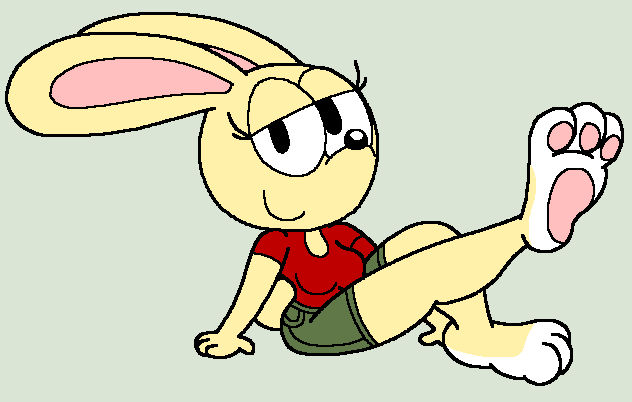 Hero Rabbit Feet Emily's BIG rabbit feet by EN0PHAN0 on DeviantArt