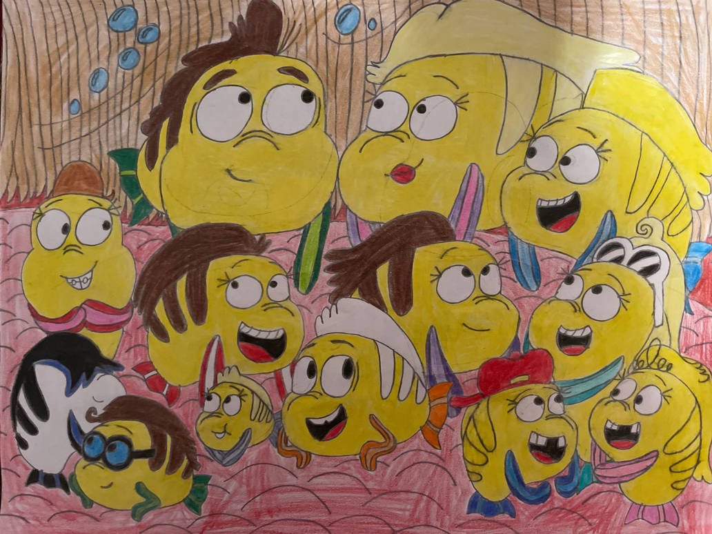 The Loud Fish Family inside the whale by Systariansrule2024 on DeviantArt