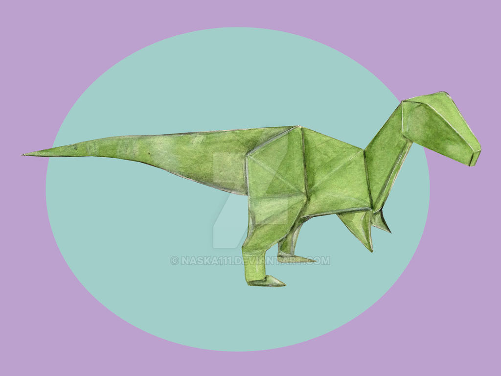 Origami velociraptor by Naska111 on DeviantArt