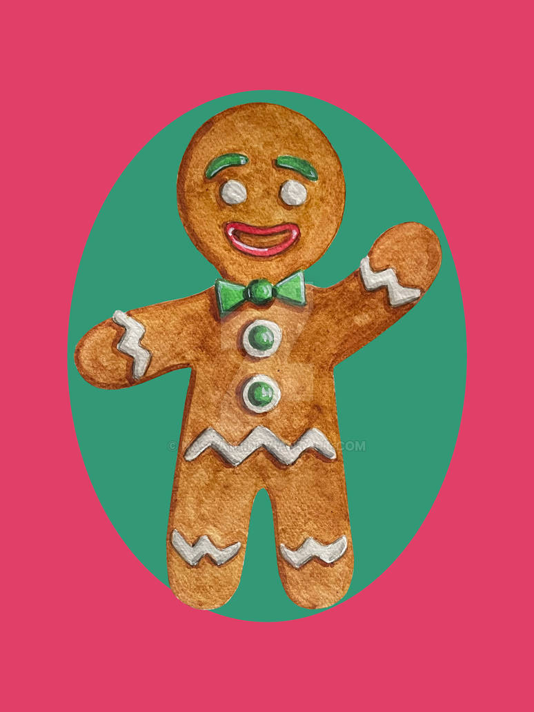 Gingerbread man by Naska111 on DeviantArt