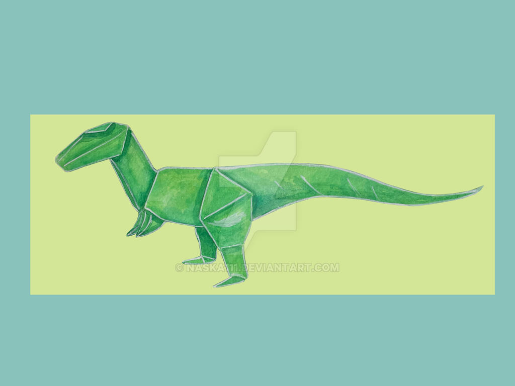 Orig Mi Raptor Origami Velociraptor Dinosaur Origami Book DINO GAMI Joost Langeveld