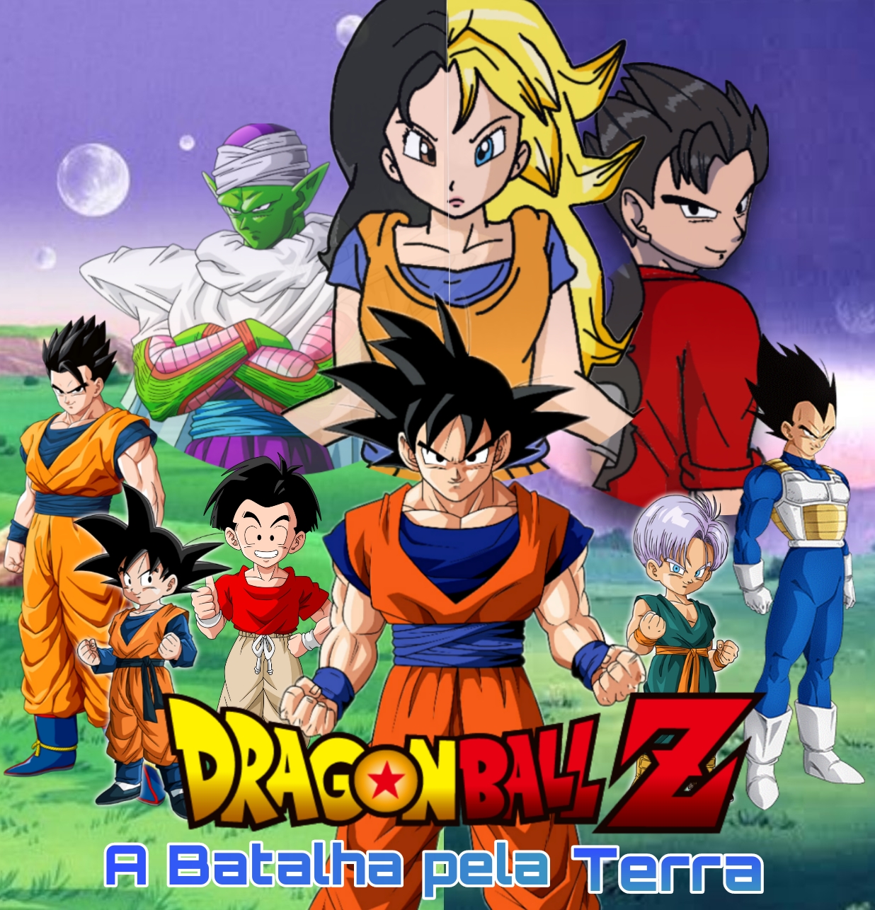 Dragon Ball Z: A Batalha pela Terra (capa) by ALIX2002 on DeviantArt