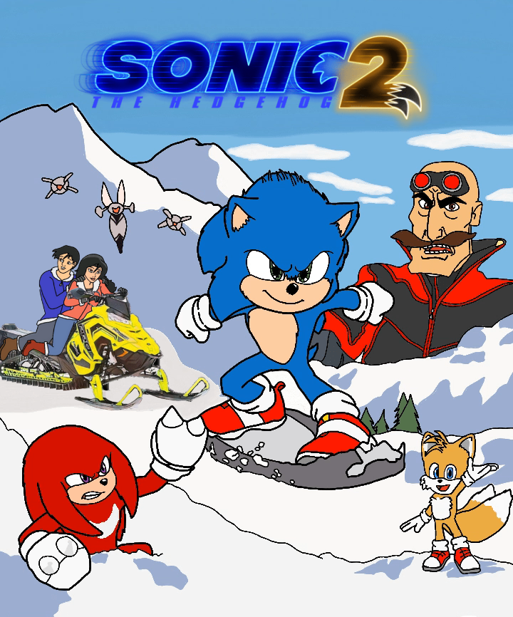 Sonic 2 o Filme capa 2 by ALIX2002 on DeviantArt