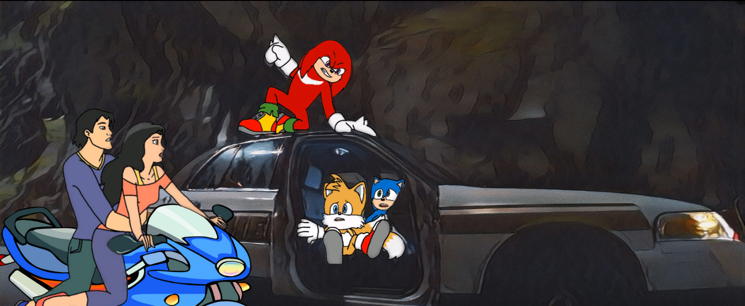 Sonic 2 - O Filme  Sonic & Tails vs. Robotnik & Knuckles