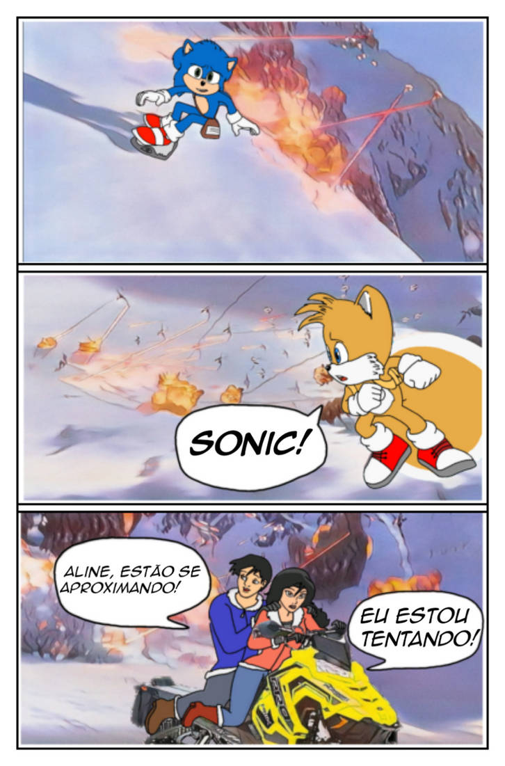 Sonic 2 o Filme: Perseguicao na neve. by ALIX2002 on DeviantArt