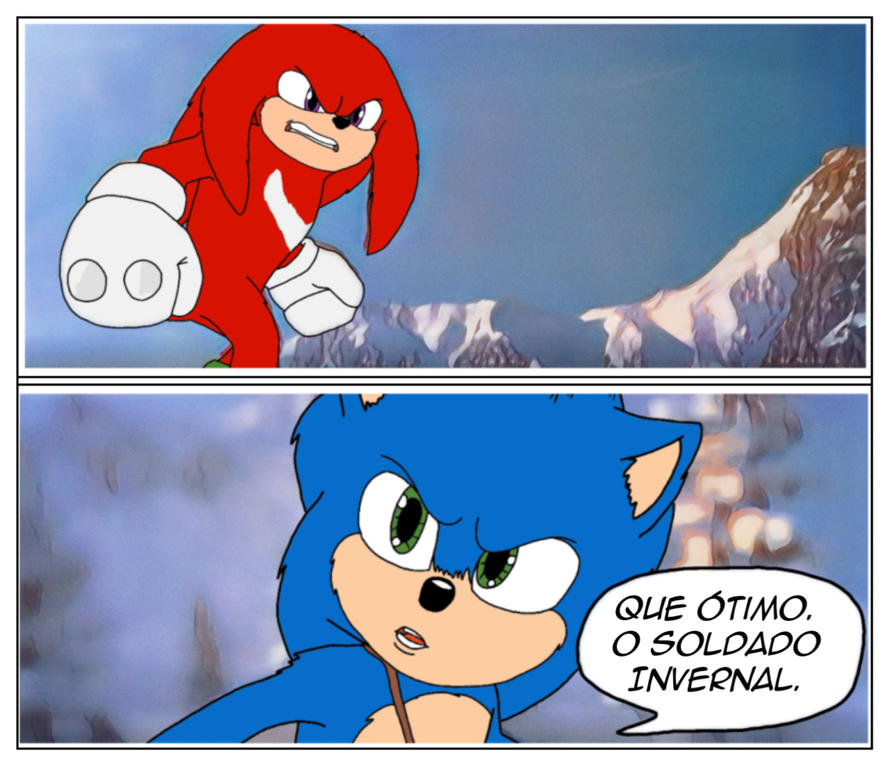 Sonic 2 o Filme: Perseguicao na neve. by ALIX2002 on DeviantArt