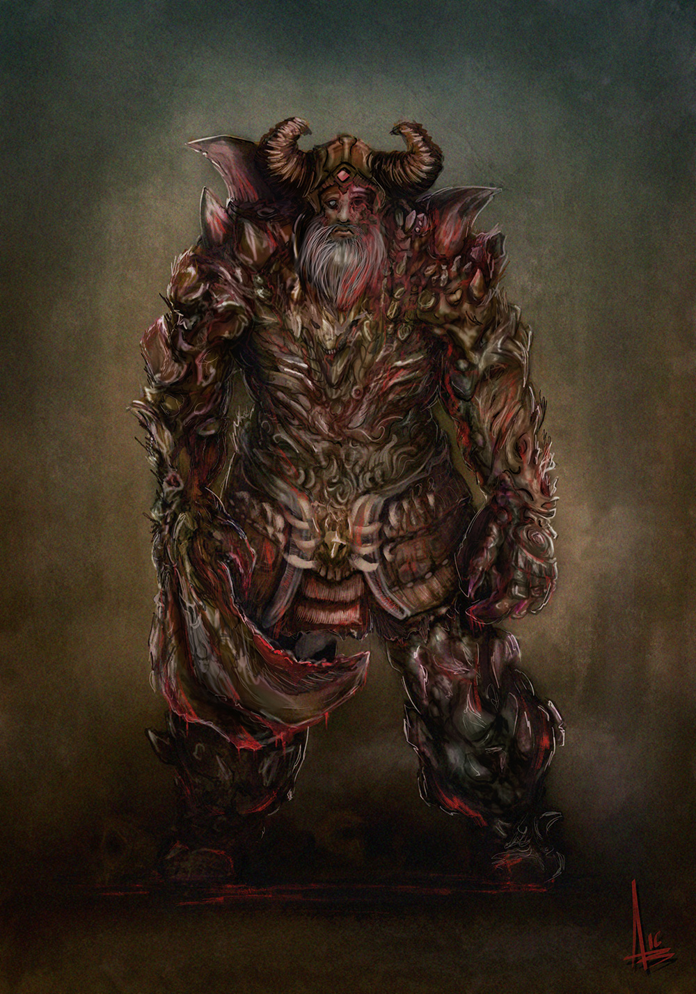 Cursed Fallen Viking