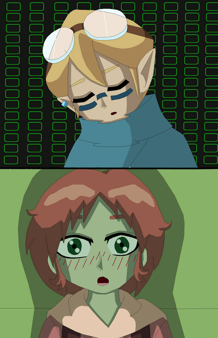 Jerlita Roleswap AU ~ First Meeting by BlueAbzies on DeviantArt