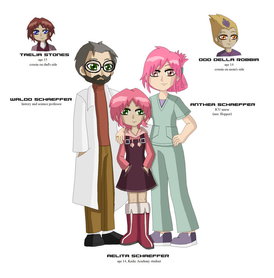 Jerlita Roleswap AU ~ Schaeffer Family Portrait by SepticAbzies on ...