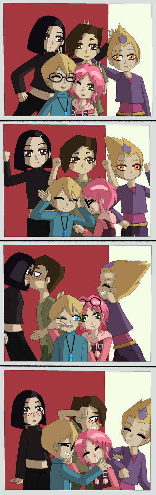 Jerlita Roleswap AU ~ Group Photos by SepticAbzies on DeviantArt