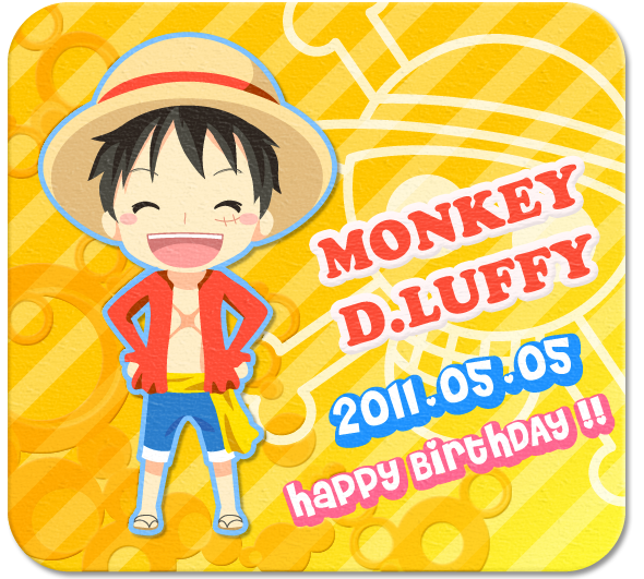 OP: HappyBirthday Luffy san