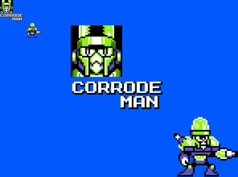 Corrode Man: A Robot Master Tennis