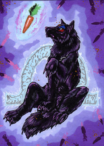 ACEO -Bloodhoundomega-