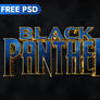 Black Panther Cinematic 3D Text Effect