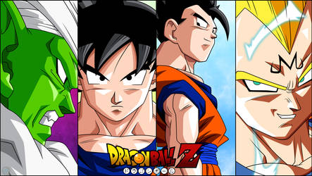 DBZ - Piccolo, Goku, Gohan, Vegeta - wallpapers