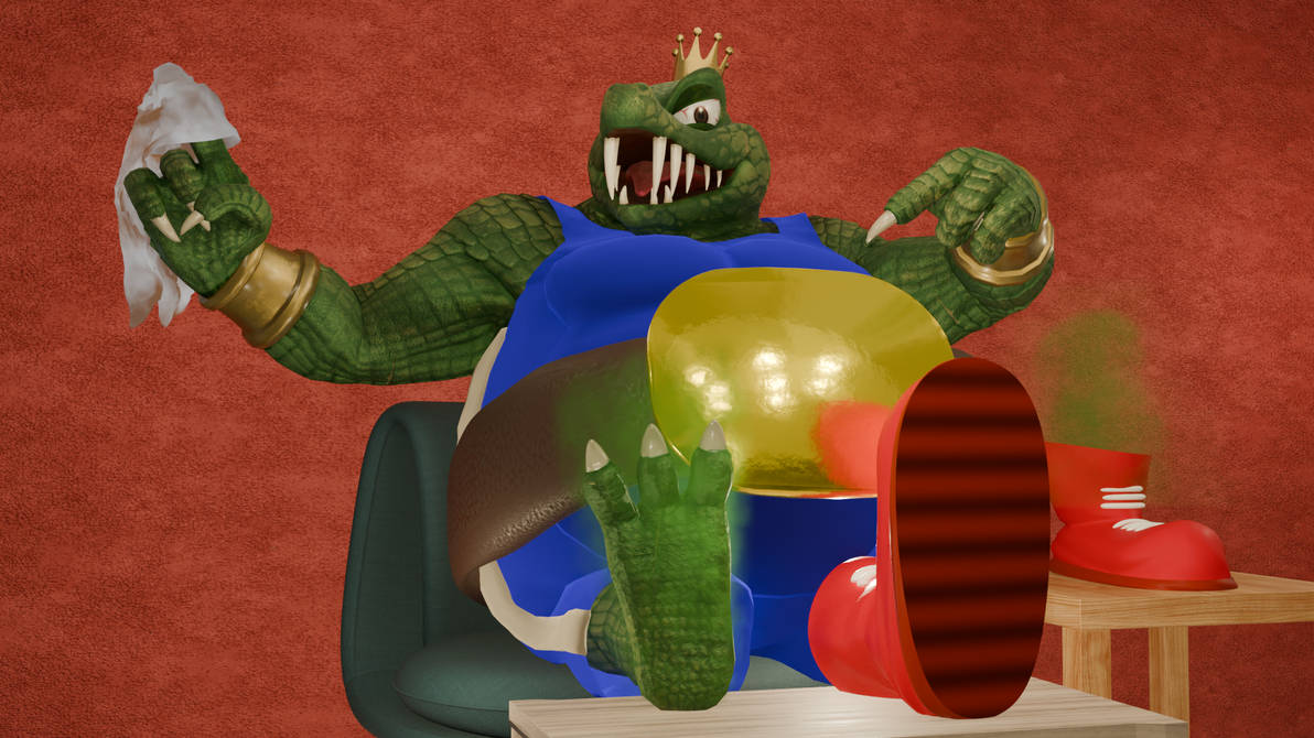 King R Rool Human King K. Rool's Biggest Fan (Image + Story.) by Chapponsy on DeviantArt