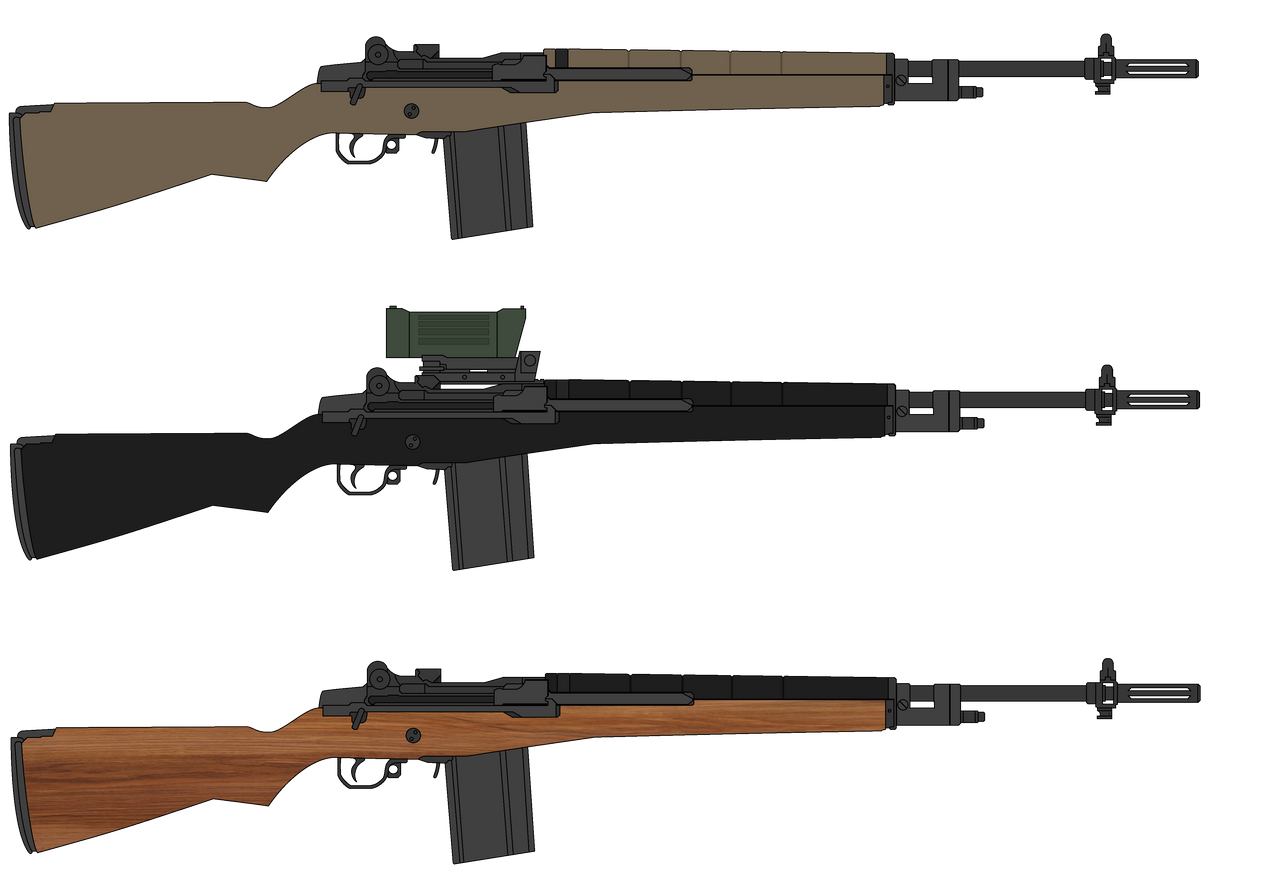 M14 With Bonus (improvements) by warrior10k on DeviantArt