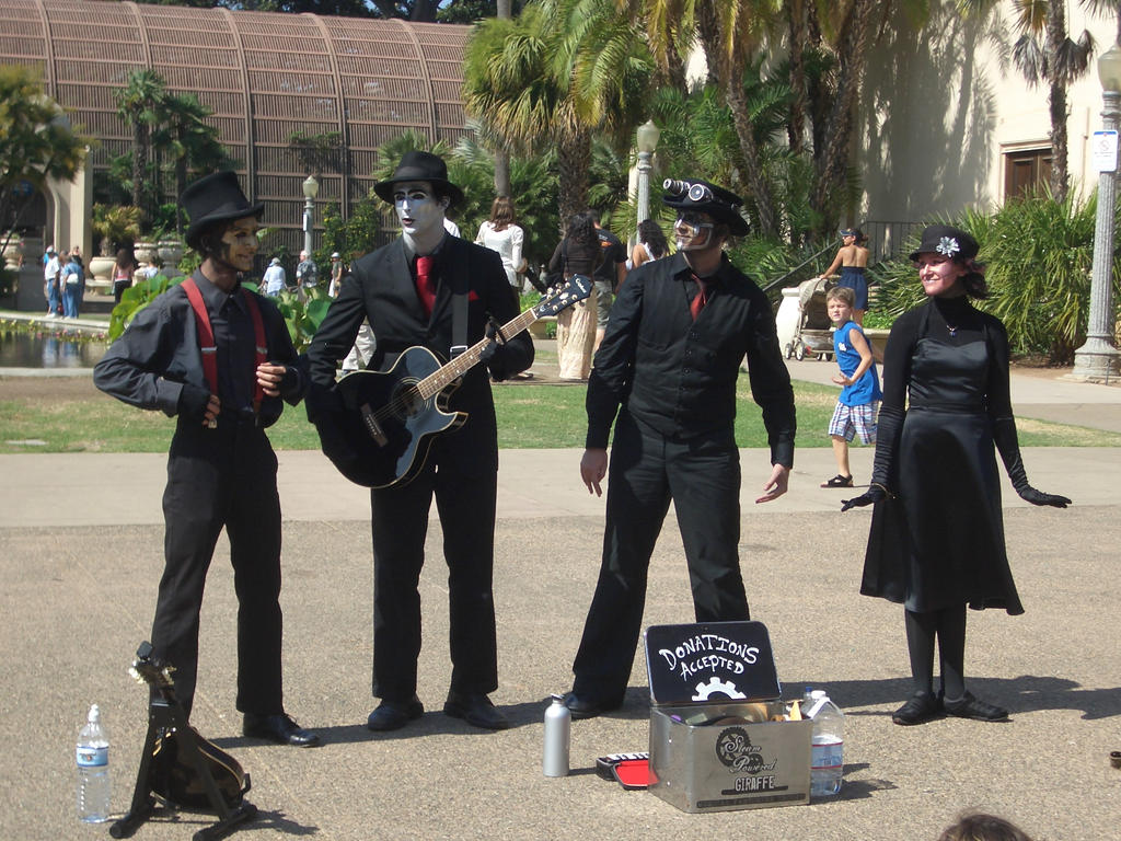 Steam Powered Giraffe by ooklah on DeviantArt