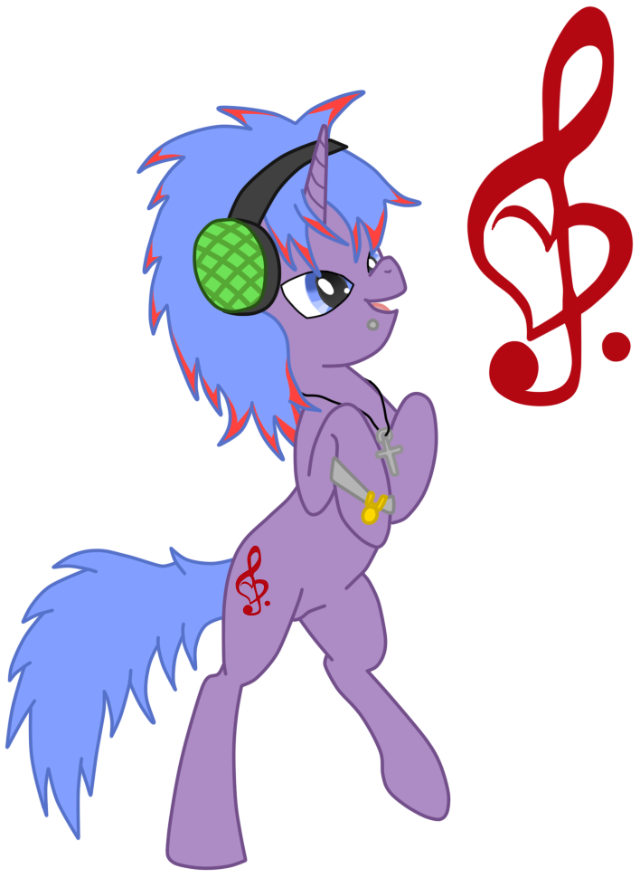 NEW pony OC... Treble Tune