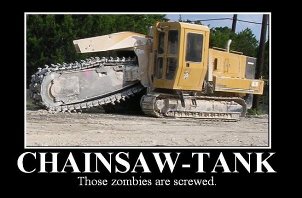 Chainsaw Tank