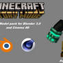 Minecraft: Story Mode - Rig Pack 2.0 (BLENDER+C4D)