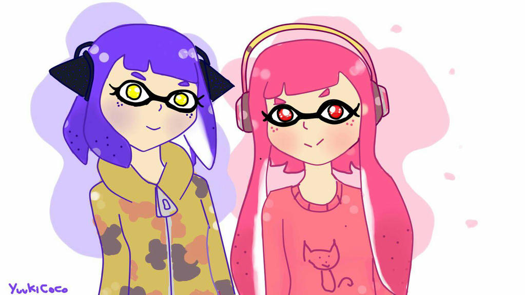 Cute inklings-Splatoon2 by PapaFritaUwU on DeviantArt