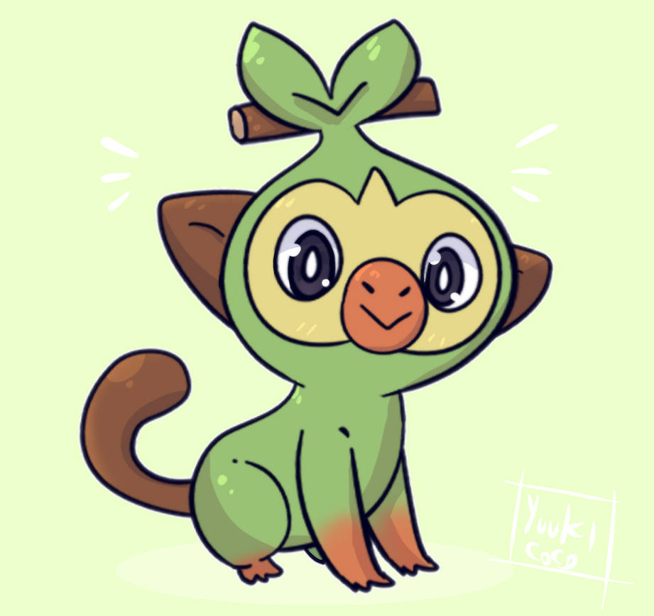 Grokoo Grookey M A C A C O by PapaFritaUwU on DeviantArt