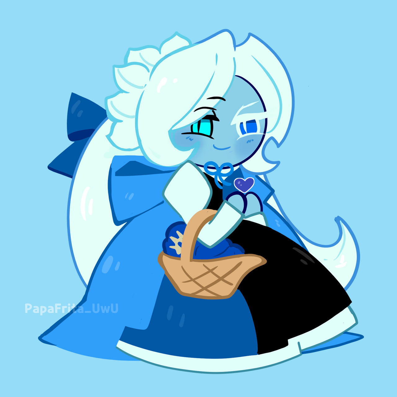 Lady in Azure by PapaFritaUwU on DeviantArt