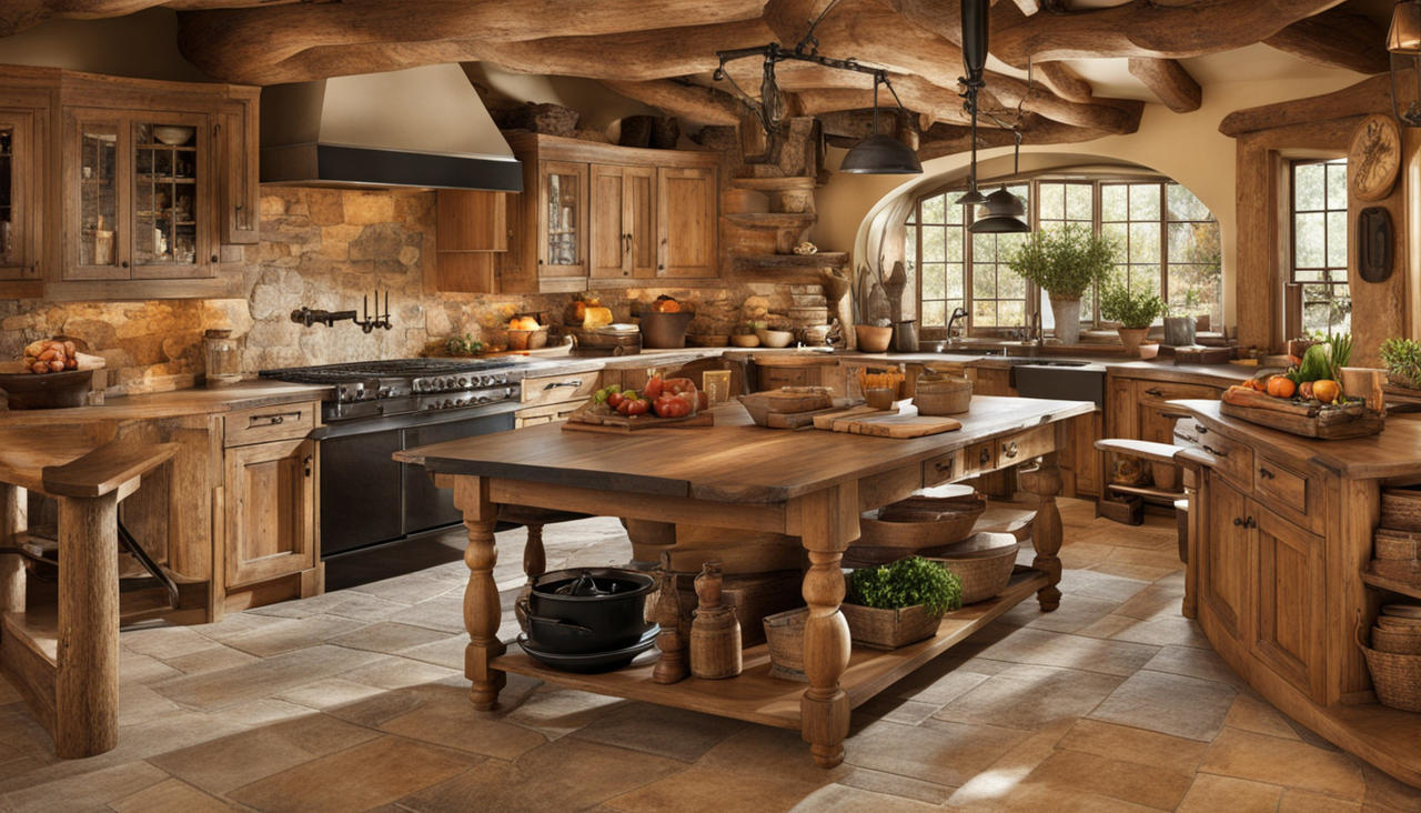 Rustic Kitchens Series 024 by TIk9pXqh on DeviantArt