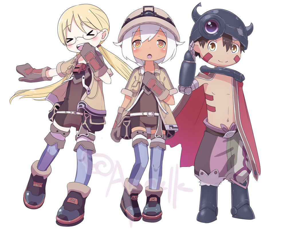 Made In Abyss (characters redesign) by VKovpak on DeviantArt