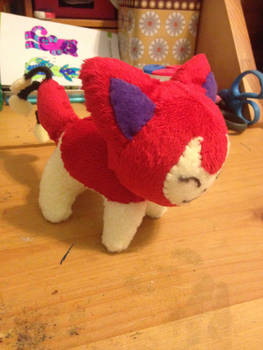 Plush: Shiny Red Skitty