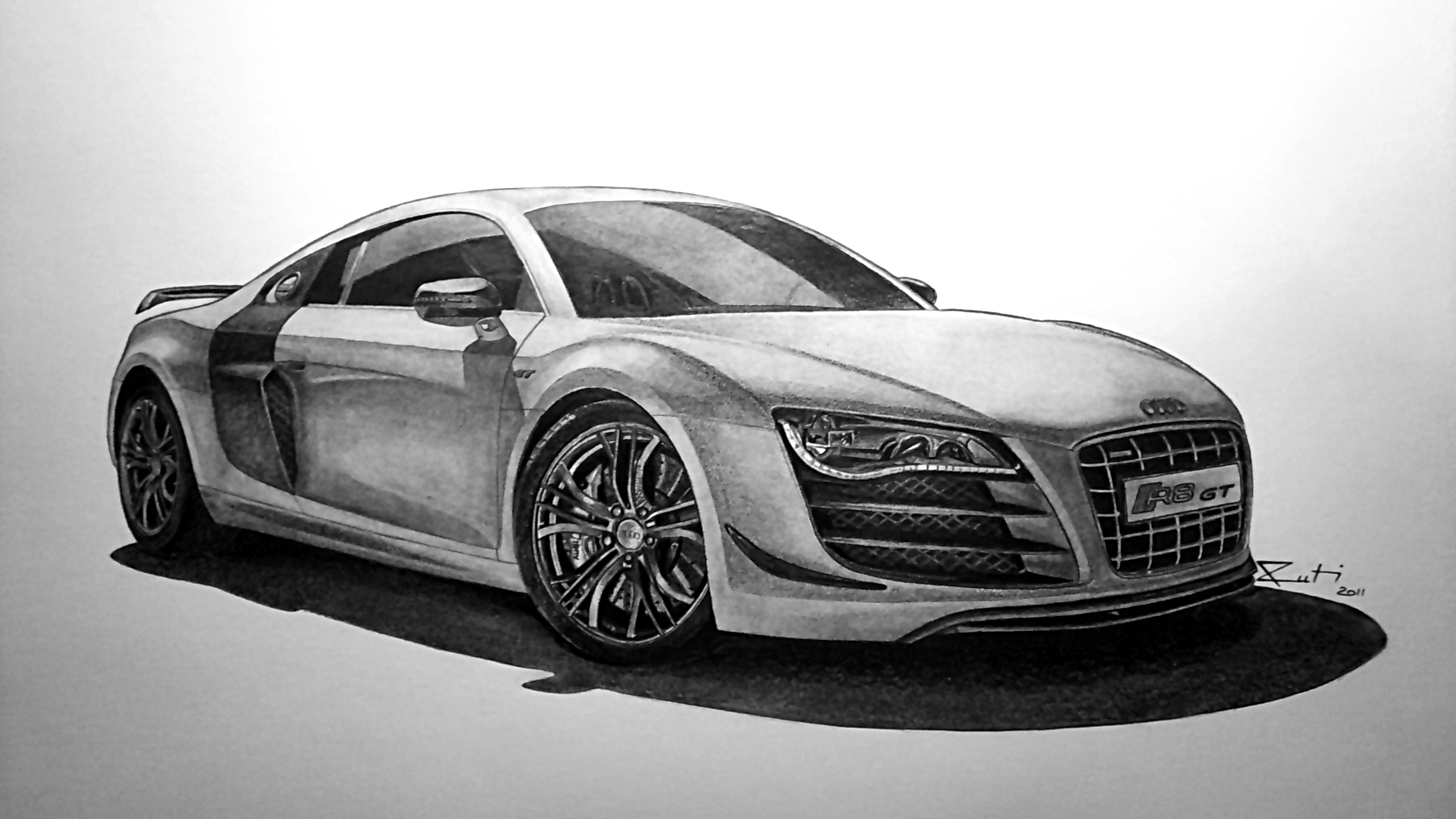 Эскиз автомобиля