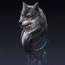Wolf Dreamcatcher color