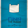 Finn The Human - Minimalist - Adventure Time