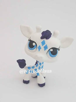 Custom LPS Giraffe- Rarity