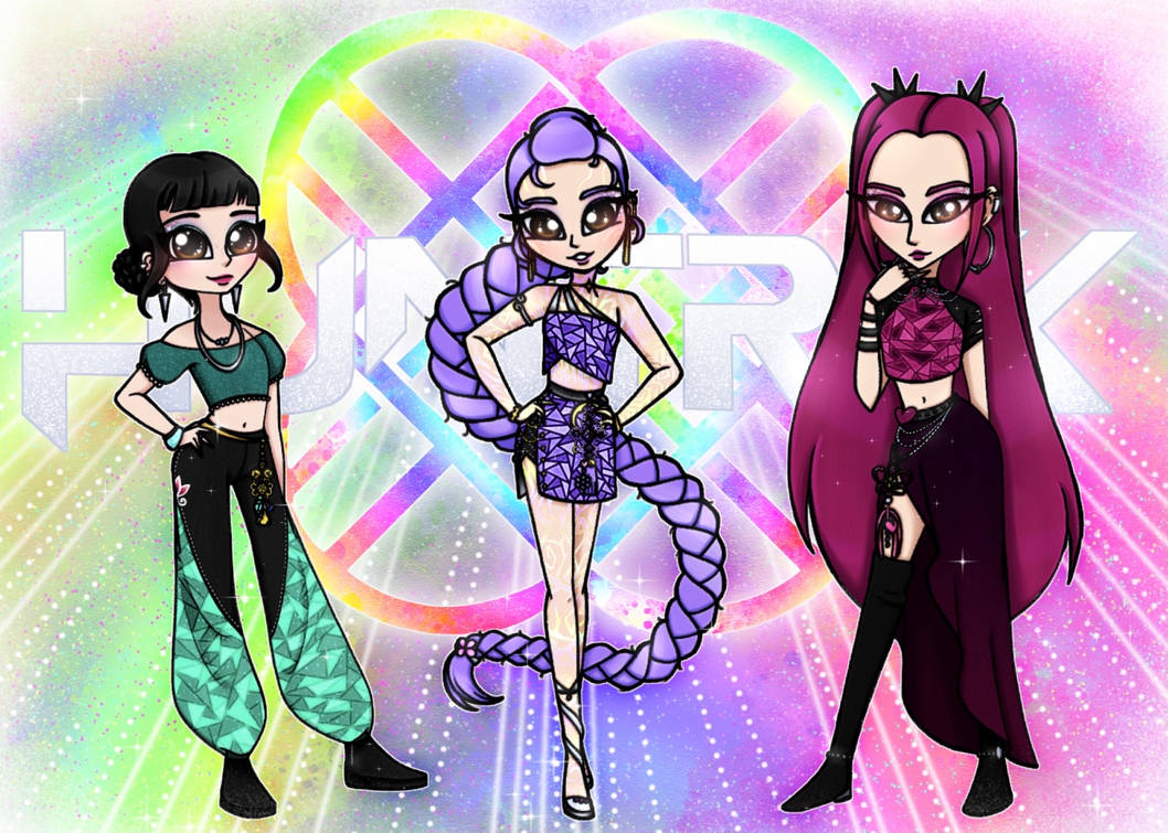 Trace Huntrix Huntrix by lashesgem on DeviantArt