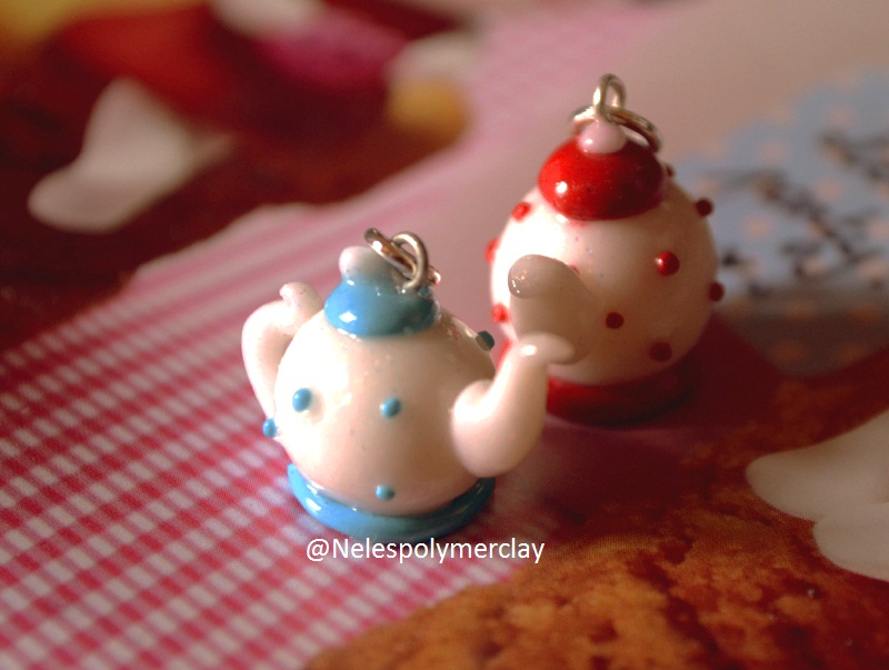 Tea time polymer clay