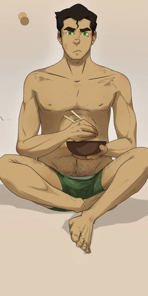 Bolin eating