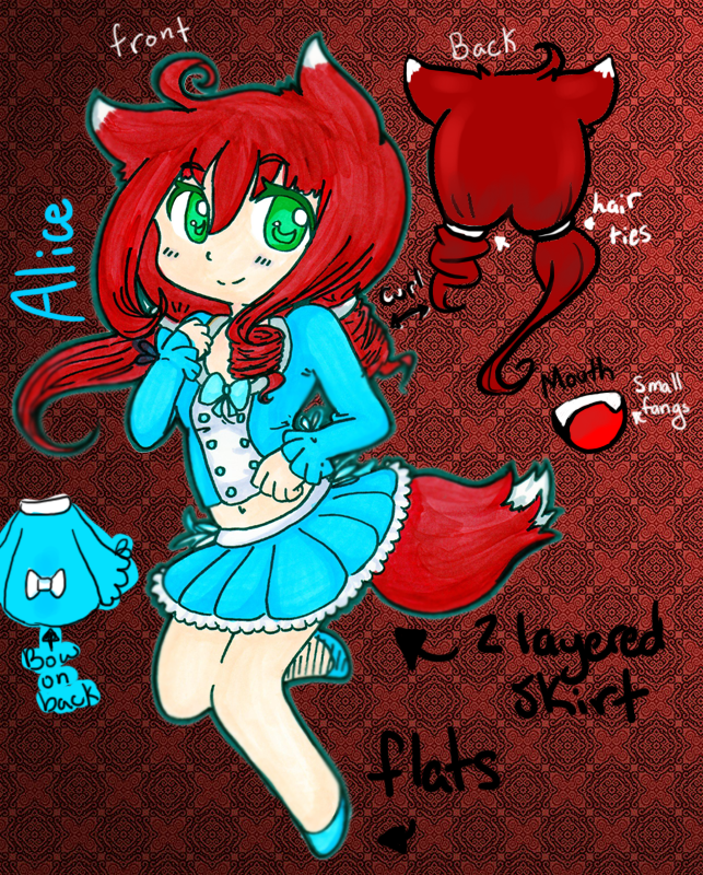 Neko-Time Mascot- Alice