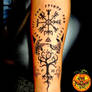 Nordic Viking Symbology Tattoo