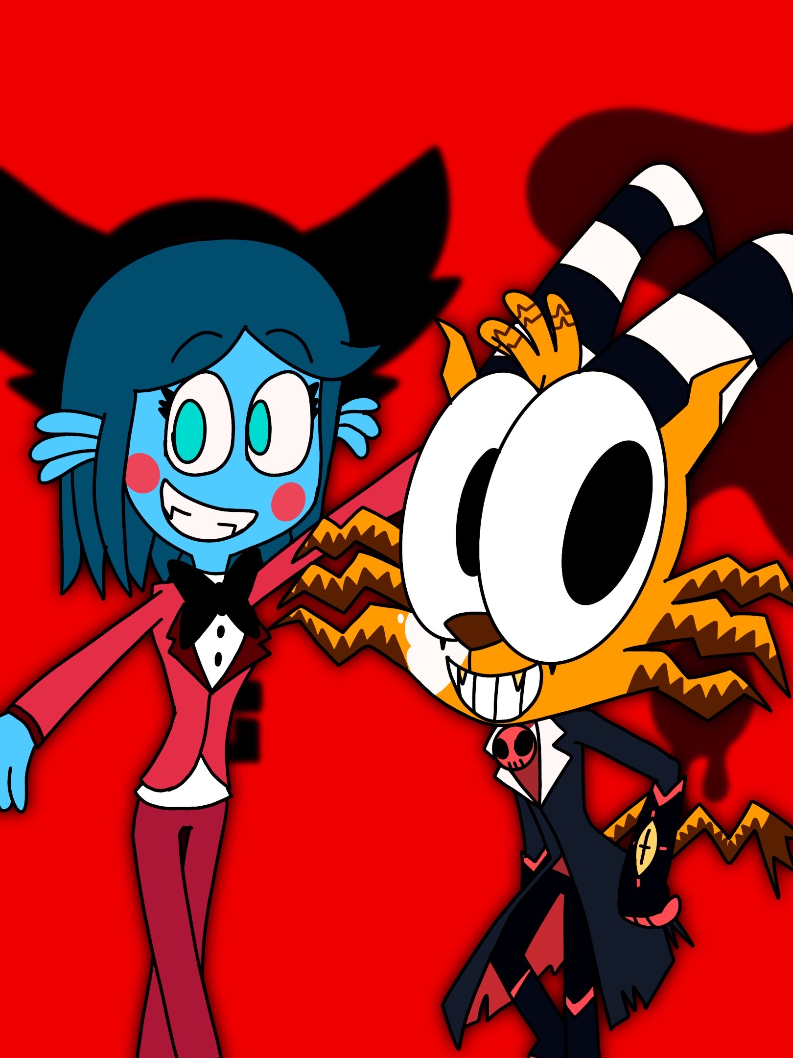 Timmy X Ruby Timmy and Ruby as Blitz and Charlie by LittenRulez on DeviantArt