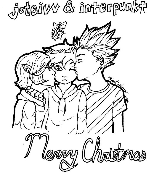 MAOH Christmas Lineart